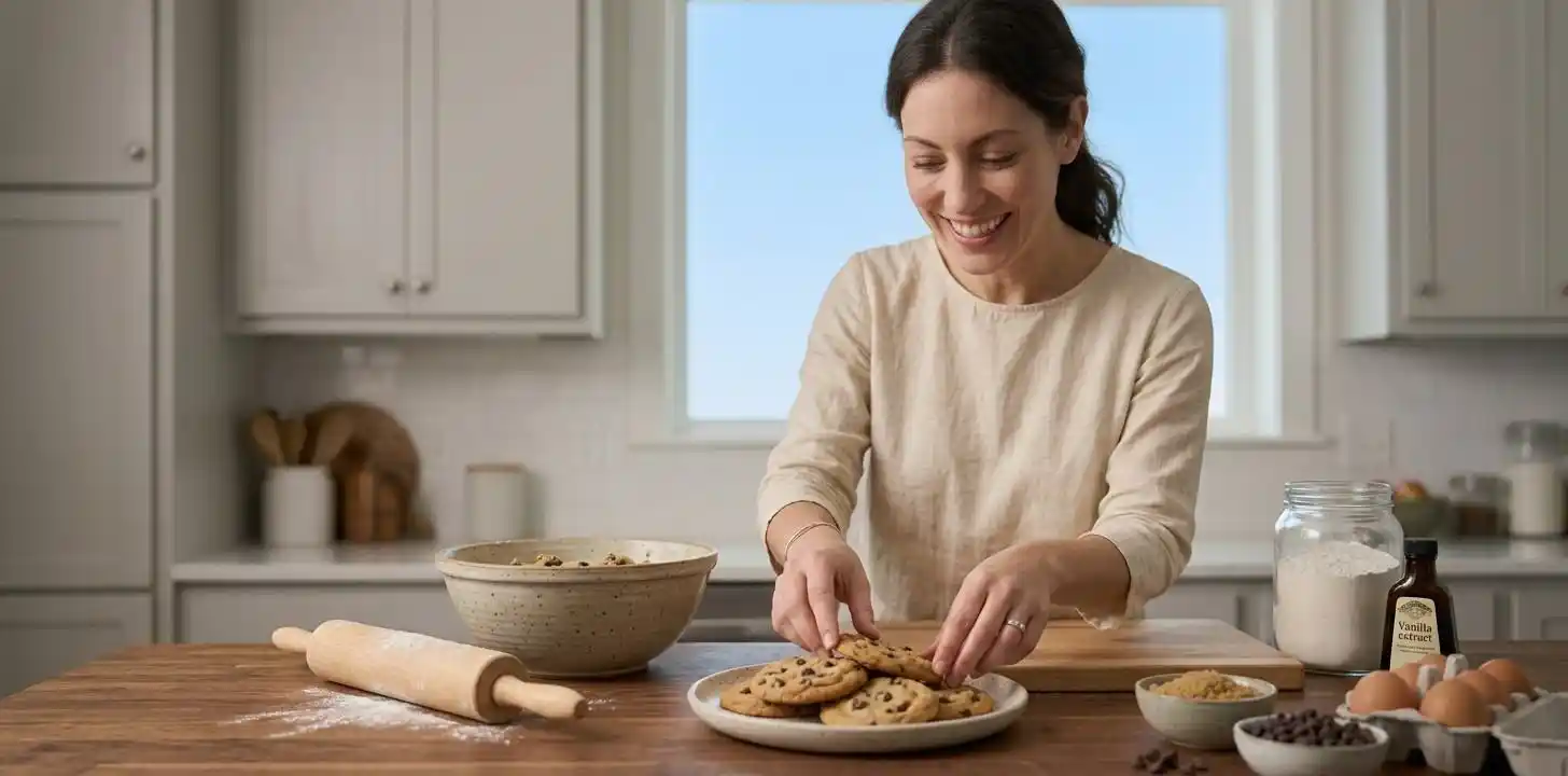 Baking captions