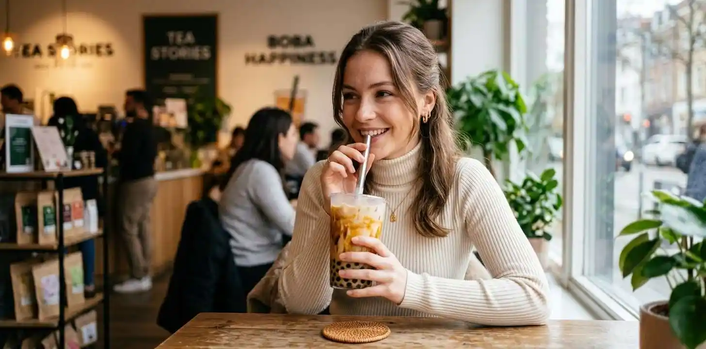 Boba Tea Captions